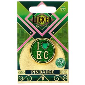 Wicked I Love Emerald City pin badge