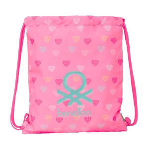 Benetton Heart gym bag
