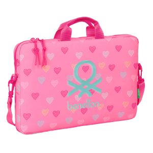 Benetton Heart laptop bag
