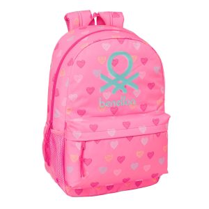 Benetton Heart adaptable backpack 46cm