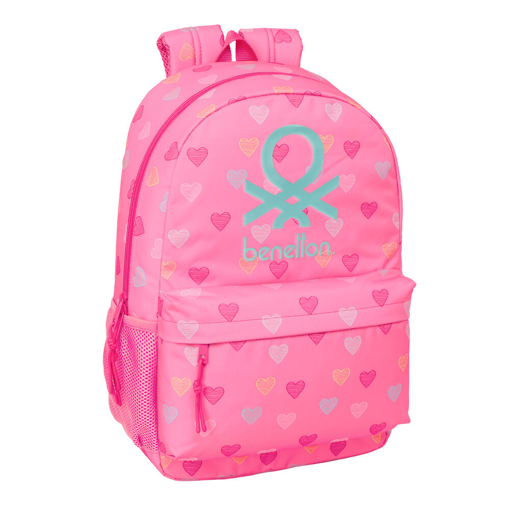 Benetton Heart adaptable backpack 46cm