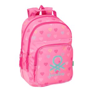Benetton Heart adaptable backpack 42cm