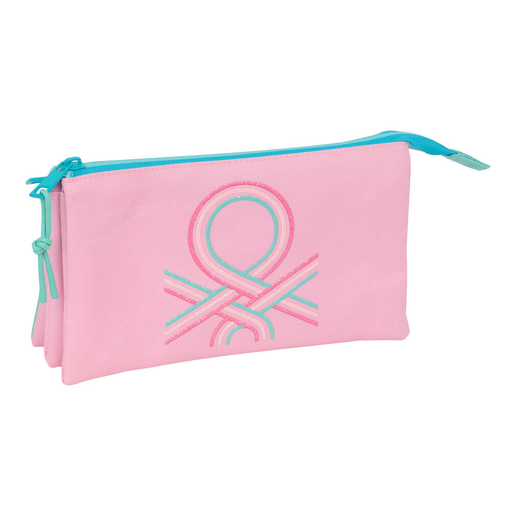 Benetton Dolce triple pencil case