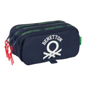 Benetton Together triple pencil case