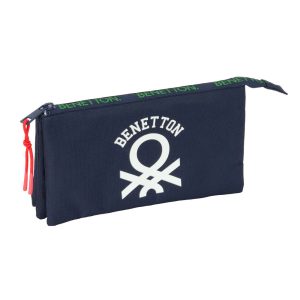 Benetton Together triple pencil case