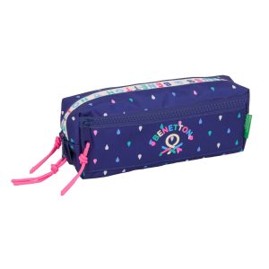 Benetton Drop triple pencil case
