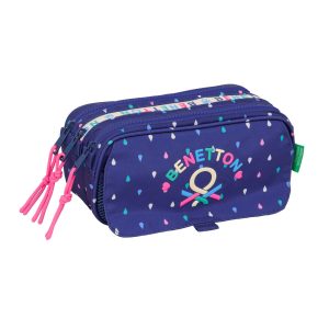 Benetton Drop triple pencil case