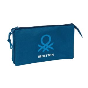 Benetton Marine triple pencil case