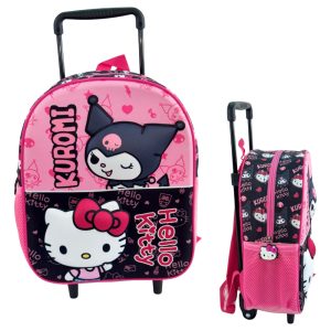 Hello Kitty & Kuromi trolley 32cm
