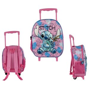 Disney Stitch Doll 3D trolley 32cm