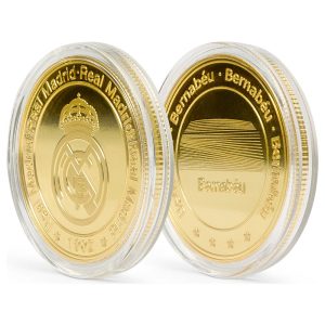 Real Madrid Bernabeu Golden coin