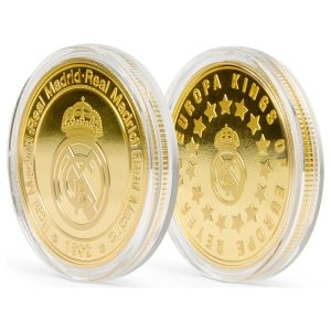 Real Madrid Kings of Europe coin