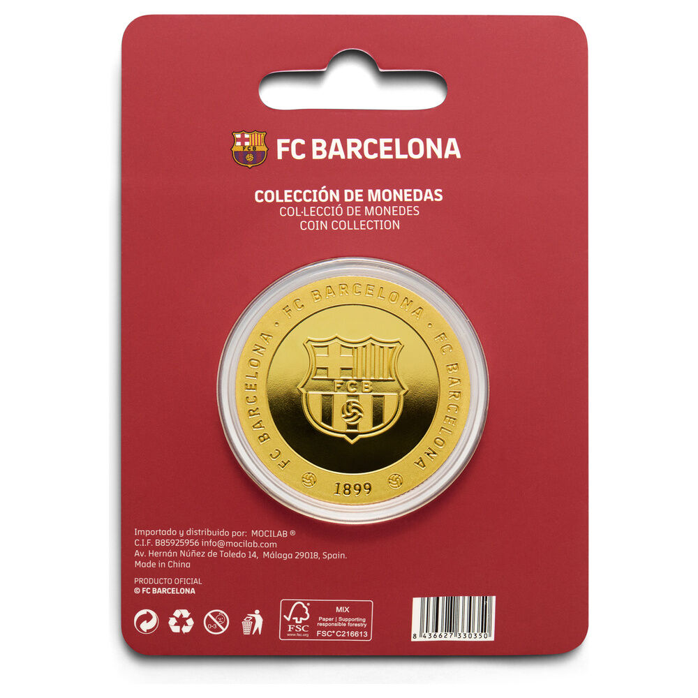 F.C. Barcelona Barca coin - Image 3