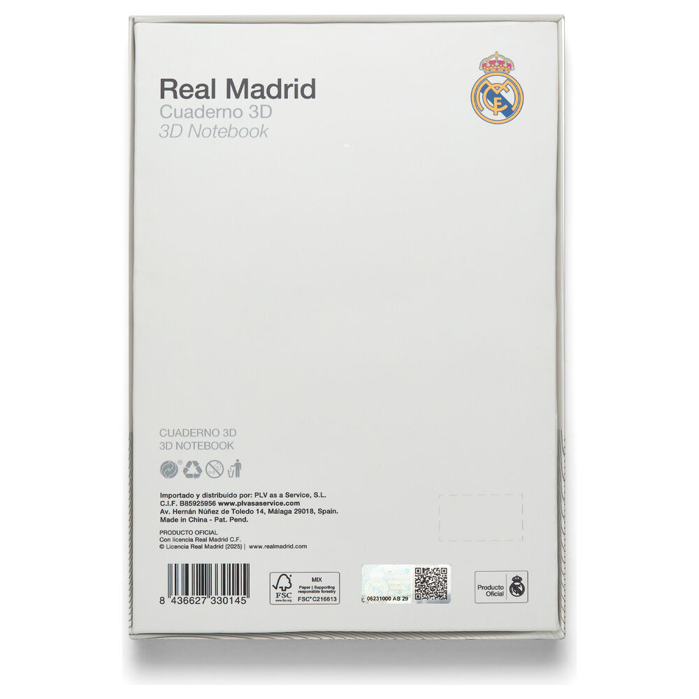 Real Madrid A6 notebook - Image 4