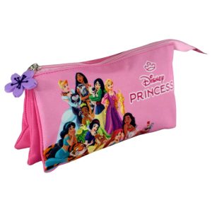 Disney Princess triple pencil case