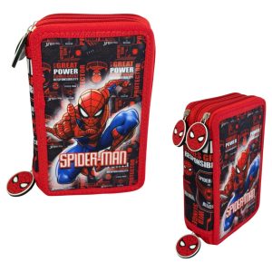Marvel Spiderman Hero triple pencil case