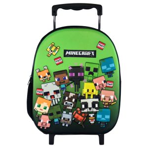 Minecraft Characters 3D trolley 32cm