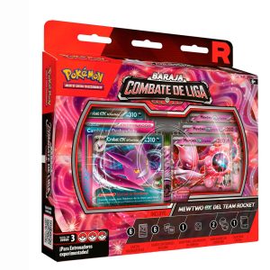 Latin American Pokemon Rockets Mewtwo Ex League Battle Deck Blister of collectible cards