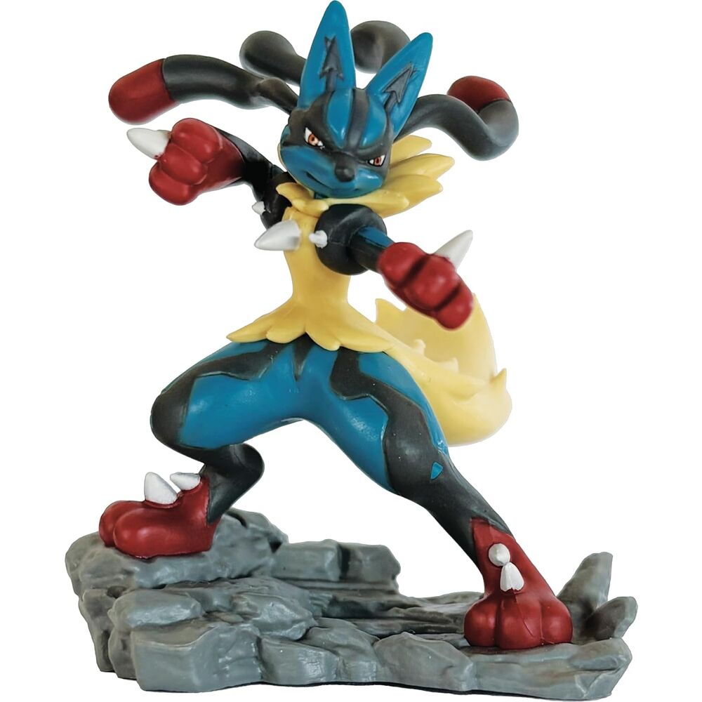 Latin American Pokemon Mega Lucario Ex Blister set collectible cards - Image 4