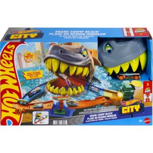 Hot Wheels City Shark Chomp Beach