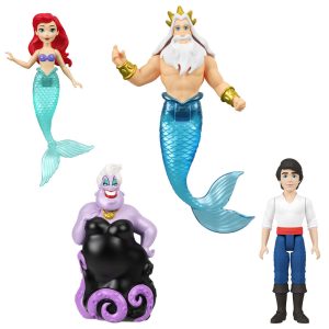Disney The Little Mermaid pack 4 figures
