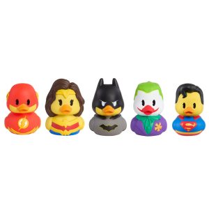 DC Comics Warner Bros Superheros assorted rubber duck