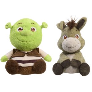 Shrek - Shrek and Donkey assorted Comfeez plush toy 30cm