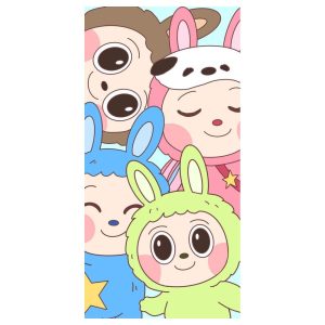 Monsters microfibre beach towel