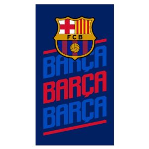 F.C Barcelona microfibre beach towel