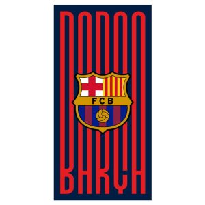F.C Barcelona microfibre beach towel