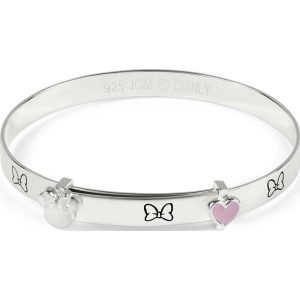 Disney Minnie sterling silver bangle