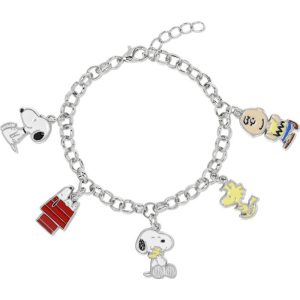Peanuts Snoopy charms bracelet