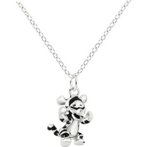 Disney Winnie the Pooh Tiger 3D sterling silver necklace