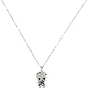 Marvel Guardians of the Galaxy Groot sterling silver necklace
