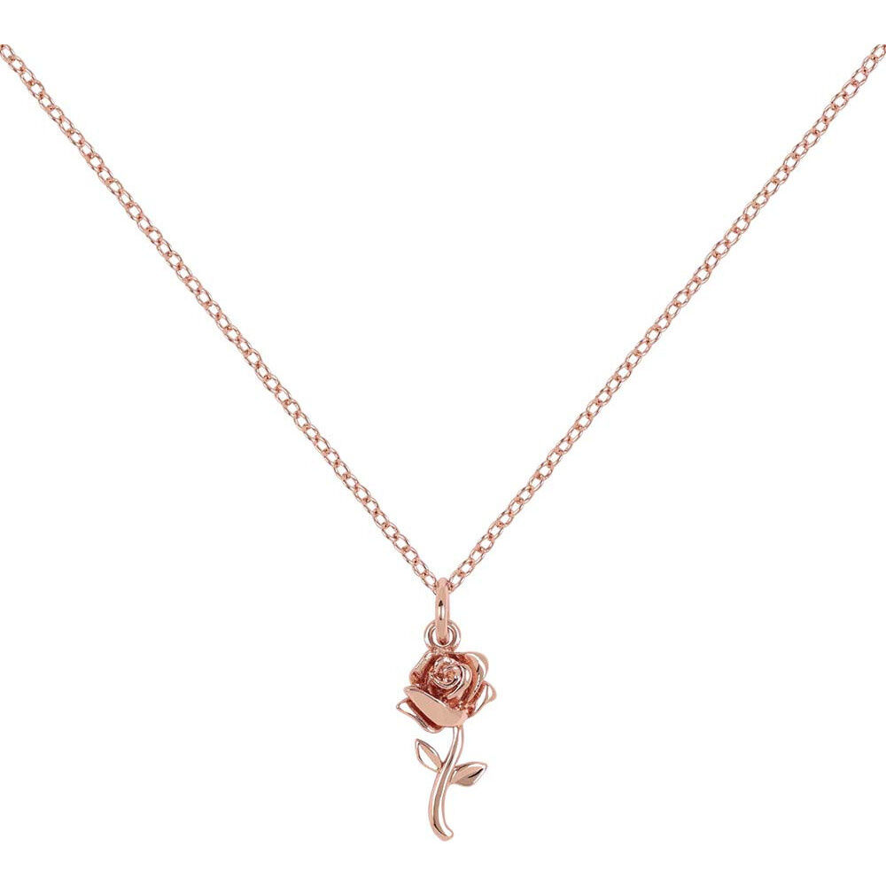 Disney Beauty and the Beast Rose necklace