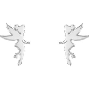 Disney Tinkerbell sterling silver earrings