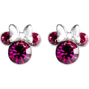 Disney Minnie October sterling silver earrings