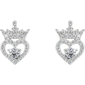 Disney Princess April sterling silver earrings