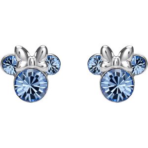 Disney Minnie December sterling silver earrings