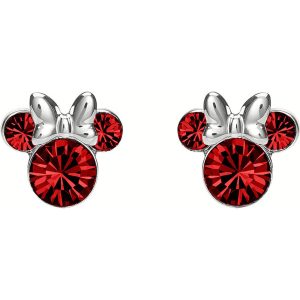 Disney Minnie July sterling silver earrings