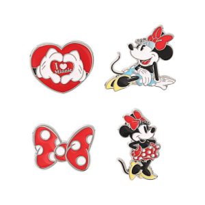 Disney Minnie 4 pin badge set