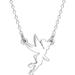 Disney Tinkerbell sterling silver necklace