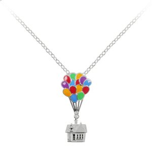 Disney Up Balloon House necklace