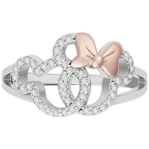 Disney Mickey & Minnie sterling silver ring