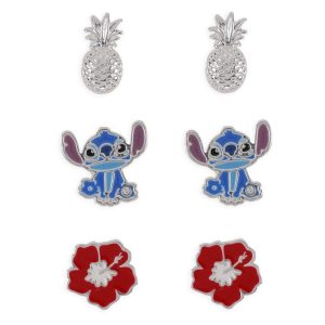 Disney Stitch set 3 earrings