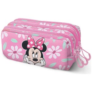 Disney Minnie triple pencil case