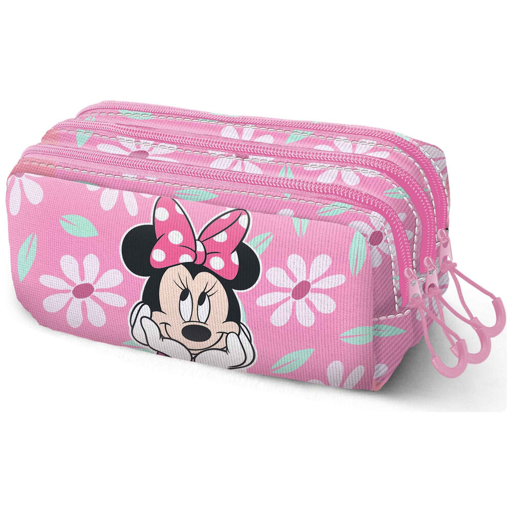 Disney Minnie triple pencil case