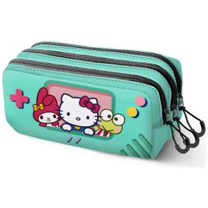 Hello Kitty and Friends triple pencil case