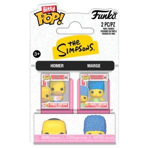 Bitty POP pack 2 figures The Simpsons Homer & Marge