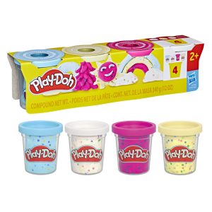 Play-Doh Set 4 pots of modelling clay